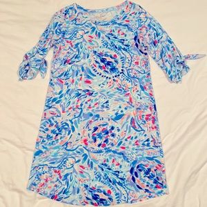 Lilly Pulitzer Preston Tie Sleeve Breakwater Dress M